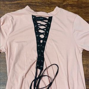 BRAND NEW!! Sexy short sleeve laced dress
